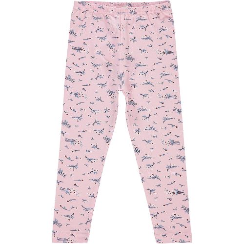 Civil Virágos rózsaszín lány leggings