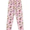 Civil Virágos rózsaszín kislány leggings