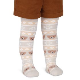 Civil Macis bézs vastag baba harisnyanadrág