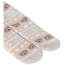 Civil Macis bézs vastag baba harisnyanadrág