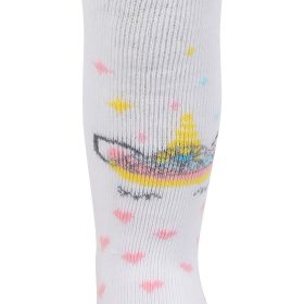 Civil Unikornis fehér vastag baba harisnyanadrág