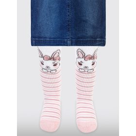 Civil Nyuszis-csíkos vastag baba harisnyanadrág