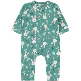 Civil Zöld nyuszis baba rugdalózó