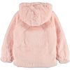 Civil Rózsaszín szőrös kislány kabát