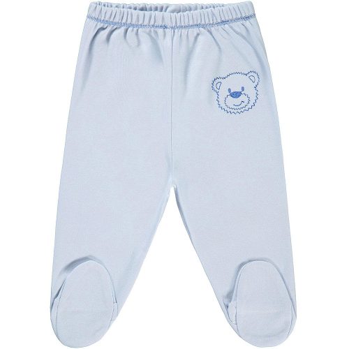 Civil Macis kék lábfejes baba nadrág