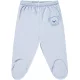 Civil Macis kék lábfejes baba nadrág