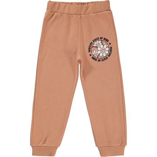 Civil Virágos terrakotta kislány melegítőnadrág