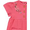 Civil Hímzett korall baba ruha