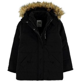 Civil Aprómintás fekete lány kabát