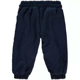 Civil Hímzett sötétkék bélelt kislány nadrág