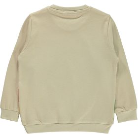 Civil Állatos bézs kisfiú pulóver