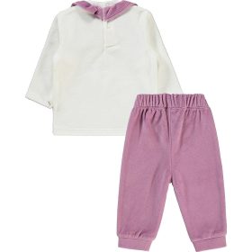 Civil Unikonisos lila plüss baba szett