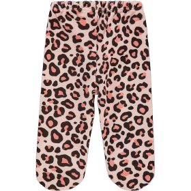 Civil Rózsaszín mintás baba lábfejes plüss nadrág