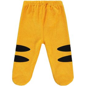 Civil Tigrises sárga plüss baba lábfejes nadrág