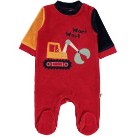 Civil Piros markolós baba plüss rugdalózó