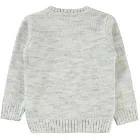 Civil Nyuszis szürke kislány pulóver