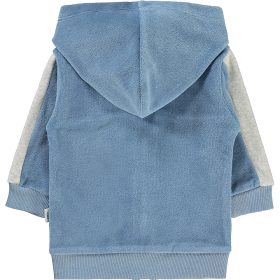 Civil Csillagos szürke-kék baba plüss melegítőfelső