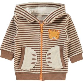Civil Tigrises csíkos baba plüss melegítőfelső