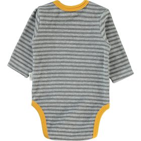 Civil Tigrises szürkecsíkos plüss baba body