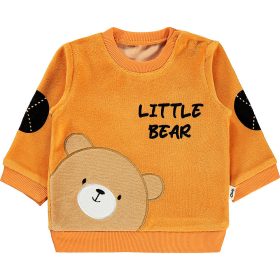 Civil Macis narancs baba plüss pulóver