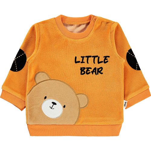 Civil Macis narancs baba plüss pulóver