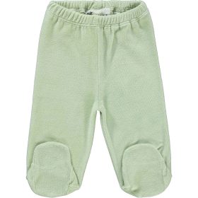 Civil Zöld plüss baba lábfejes nadrág