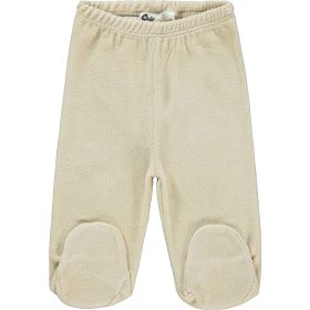 Civil Bézs plüss baba lábfejes nadrág