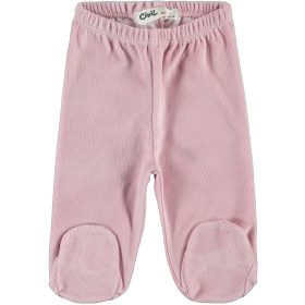 Civil Rózsaszín plüss baba lábfejes nadrág