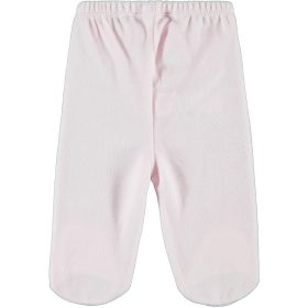 Civil Halványrózsaszín plüss baba lábfejes nadrág