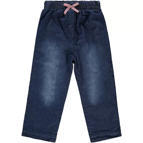 Civil Kék bélelt kislány vastag farmer