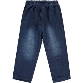 Civil Kék bélelt kislány vastag farmer