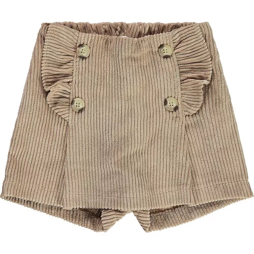 Civil Bézs kord kislány nadrágszoknya