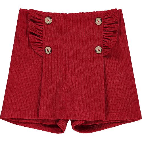 Civil Piros kord lány nadrágszoknya