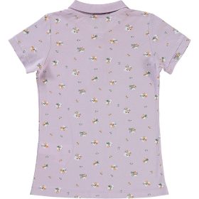 Civil Virágos lila lány piké felső