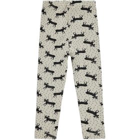 Civil Szarvasos bézs meleg kislány leggings