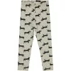 Civil Szarvasos bézs meleg kislány leggings