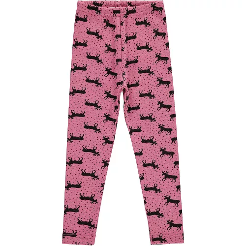 Civil Szarvasos mályva meleg kislány leggings