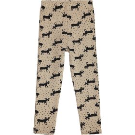 Civil Szarvasos homokbarna lány meleg leggings