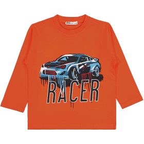 Civil Racer narancs kisfiú felső