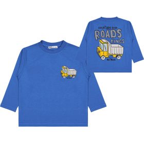 Civil Teherautós kék kisfiú felső