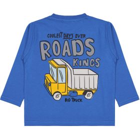 Civil Teherautós kék kisfiú felső