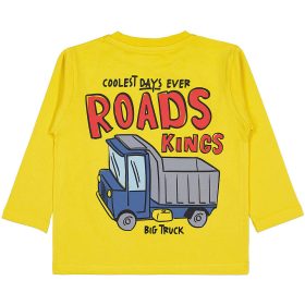 Civil Teherautós sárga kisfiú felső