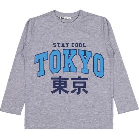 Civil Tokyo szürke fiú felső