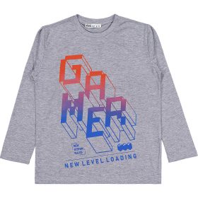Civil Gamer szürke fiú felső