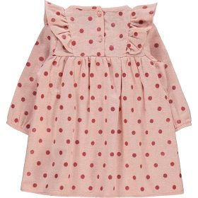 Civil Pöttyös rózsaszín baba ruha