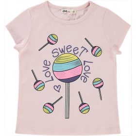 Civil Nyalókás rózsaszín kislány felső