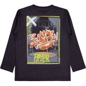 Civil Player fekete fiú felső