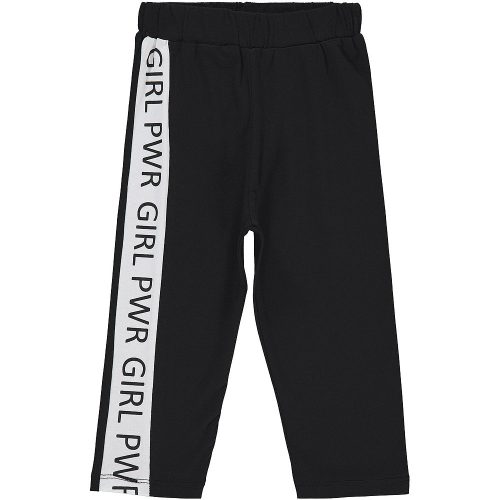 Civil Feliratos fekete tini térdleggings