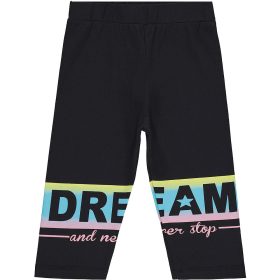 Civil Dream fekete tini térdleggings