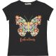 Civil Pillangós fekete lány felső